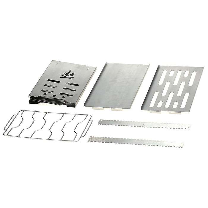 Stainless Steel Foldable Stove Portable Outdoor Camping Stove Picnic Bbq Grill Backpacking Stove