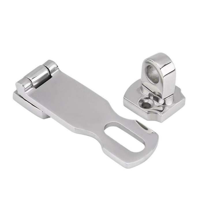 Stainless Steel Flush Door Hatch Compartment Folding Bending Hinge Casting for Boat Marine Boat Acc