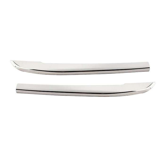 Stainless Steel Front Side Bumper Trim for 2019-2020 Bumper Lip Corner Spilitter Strip Protector Cov