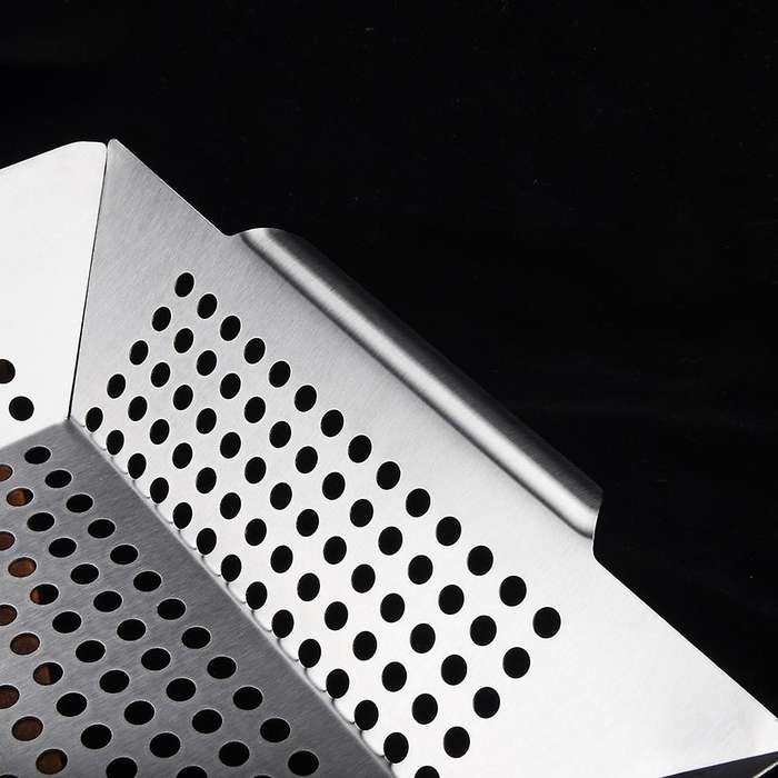 Stainless Steel Grilling Basket Barbecue Accessories Tray Barbecue Tools