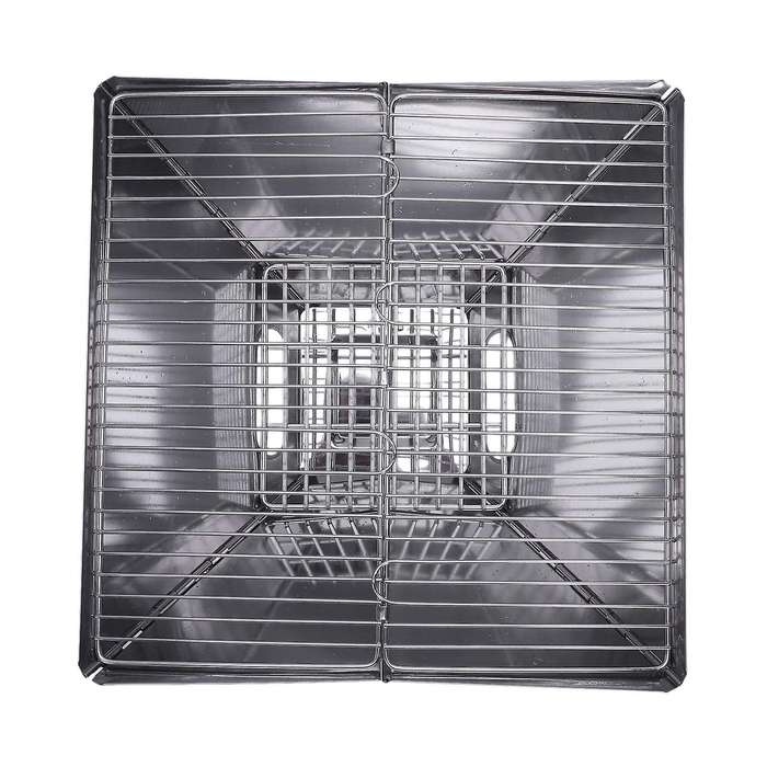 Stainless Steel Outdoor Charcoal Bbq Grill Rack Folding Bbq Barbecue Accessories Portable Home Kitch