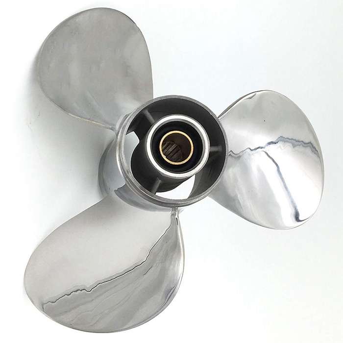 Stainless Steel Outboard Propeller 9 7/8X12 for 20-30HP