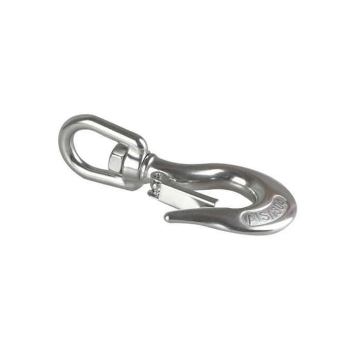 Stainless Steel Swivel Shackle Release Boat Anchor Chain Eye Shackle Swivel Snap Hook for Marine Arc