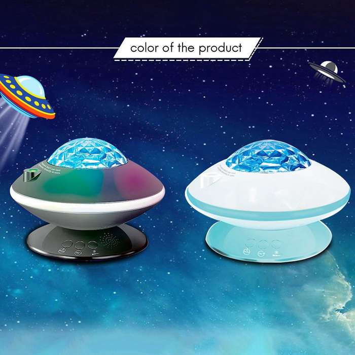 Star Galaxy Starry Projector LED Night Light for Gaming Room Indie Kid Decoration Sunset Bedside Tab