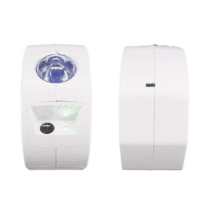 Star Projector USB 6 Colors 360 Degree Rotation Ocean Waving Lamp for Kids Room Galaxy Night Light