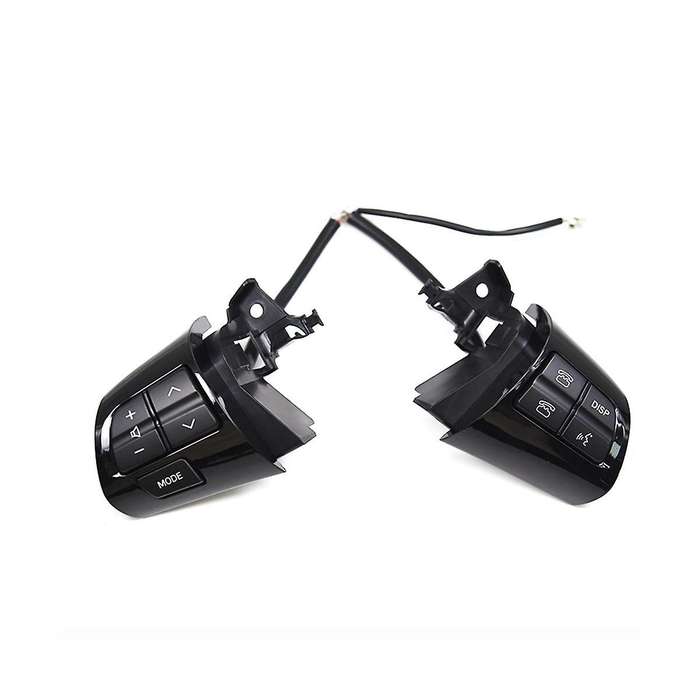 Steering Wheel Audio Control Button Switch 84250-02230 for / Wish / Altis 2010-2013 Bright Black