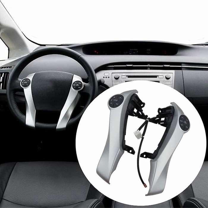 Steering Wheel Control Switch Radio Button Multifunction Audio Switch for Prius 2009-2015, Prius C 2
