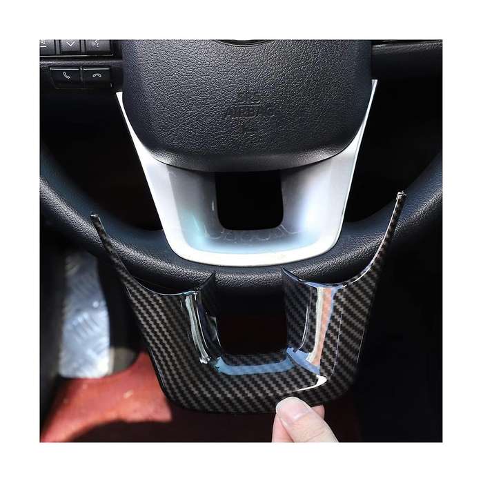 Steering Wheel Cover for Fortuner 2016-2022 Car Steering Wheel Panel Protection Accessories ABS Car