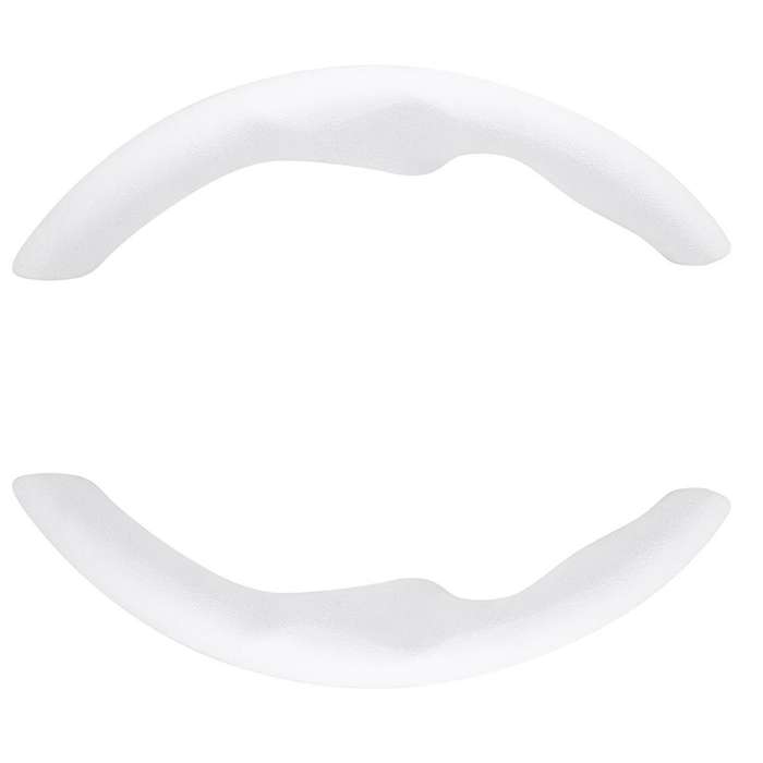 Steering Wheel Cover for Model Y 2017-2022 Car Non Steering Wheel Protector Cover Breathable,White