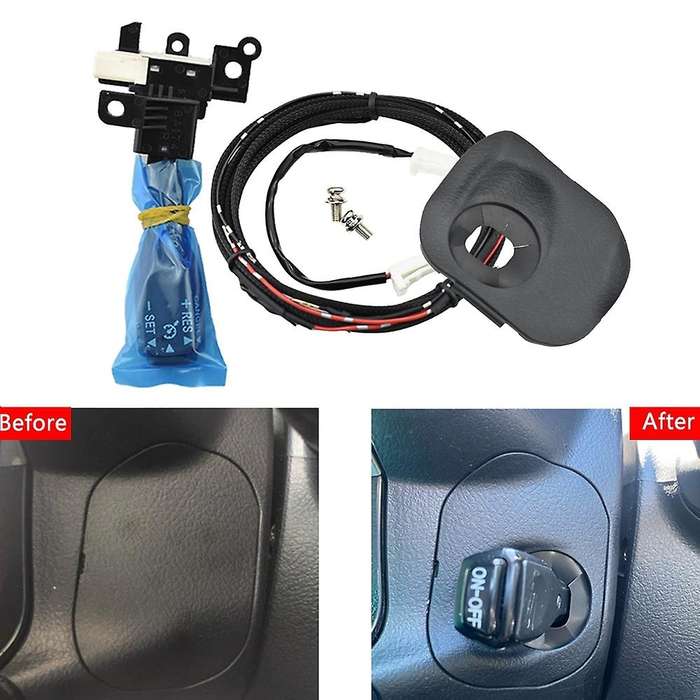 Steering Wheel Cruise Control Switch Kit 84632-34017 84632-34011 for (Hybrid) 45186-06300-C0