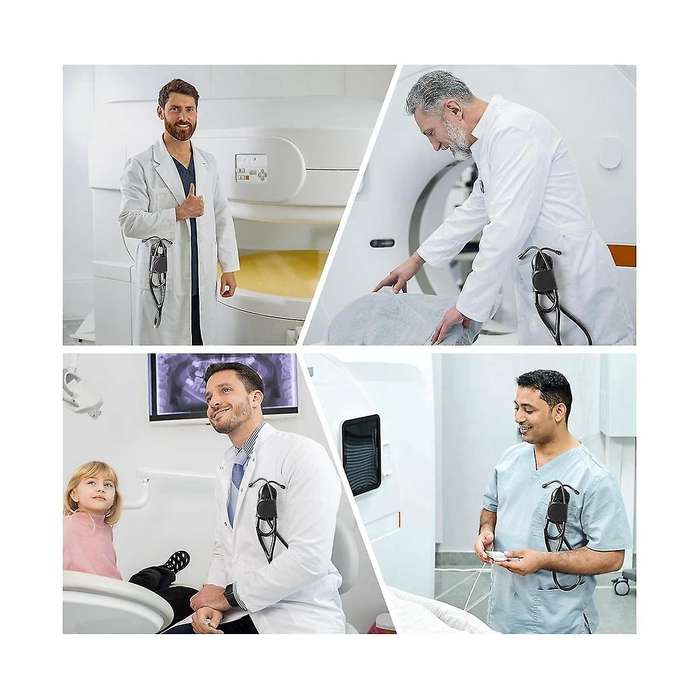 Stethoscope Holder-stethoscope Clip Hip Holder with Leather Stethoscope Holster for & Most Stethosc