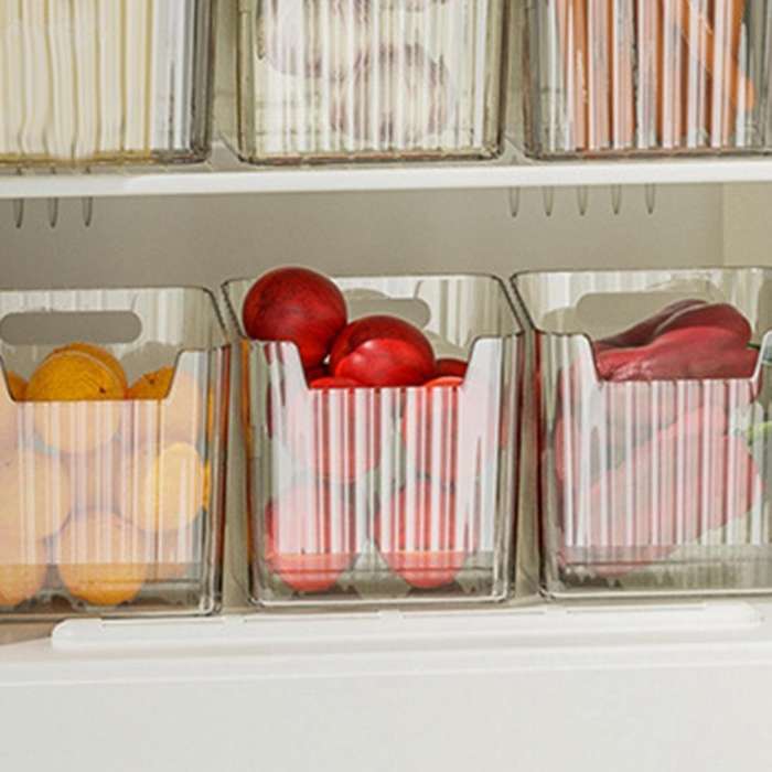 Storage Box for Refrigerator Side Door Vegetable Crisper Fruit Sundries Storage Box Storage Organiz