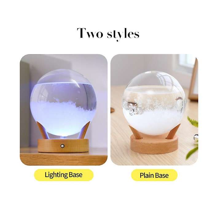 Storm Glass Crystal Weather Forecast Drop Liquid Night Light Lighting Ornaments Home Decoration Acce