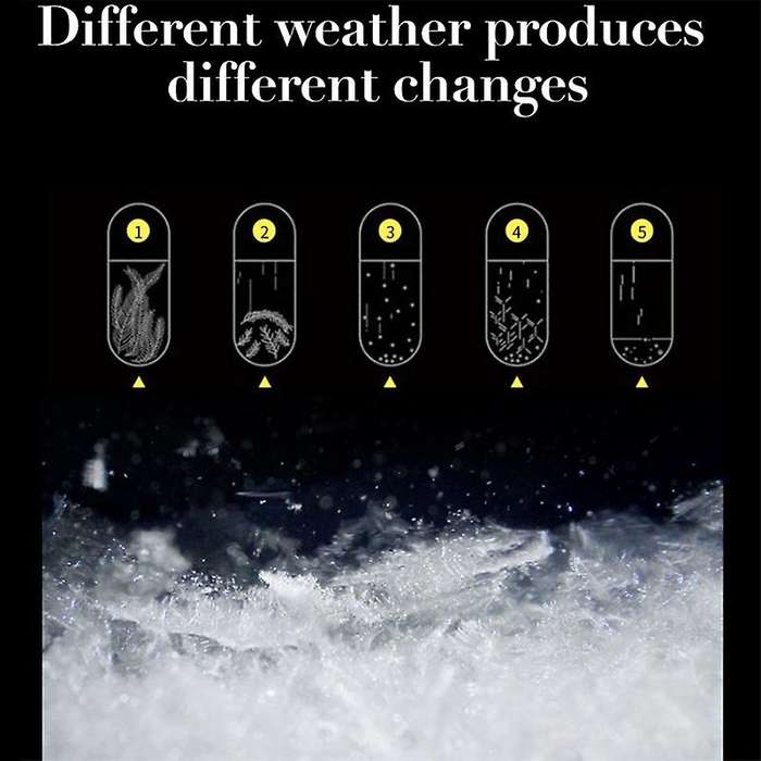 Storm Glass Crystal Weather Forecast Drop Liquid Night Light Lighting Ornaments Home Decoration Acce