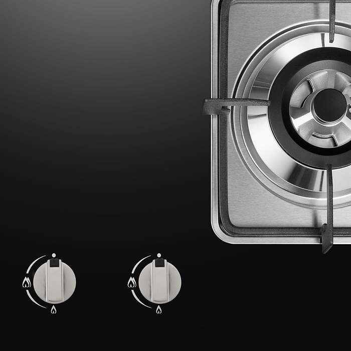 Stoves Cooker Knobs,Oven Knob 6pcs,Zinc alloy 6mm Universal Silver Gas Stove Control Knobs Adaptors