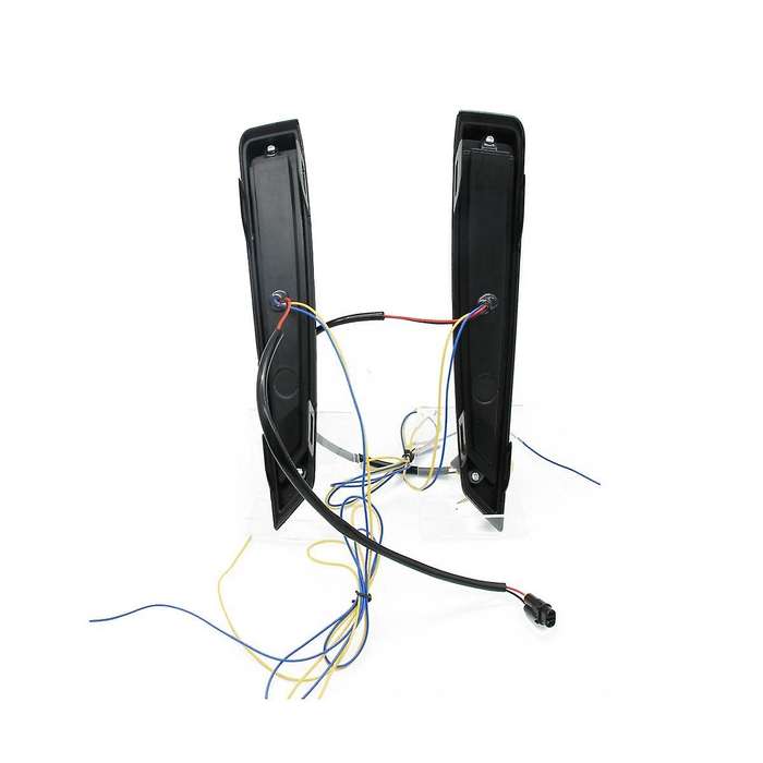 Streaming Turn Signal 3-color Daytime Running Light for Geely Boyue Pro/ X70 2018-2021