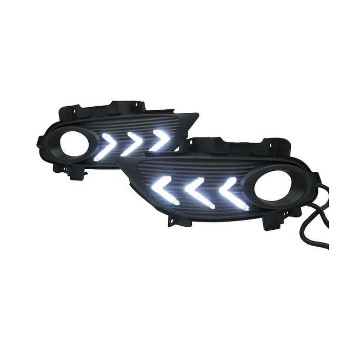 Streamer Turn Signal Daytime Running Lights Fog Lights for Dongfeng Scenery 580 16-18