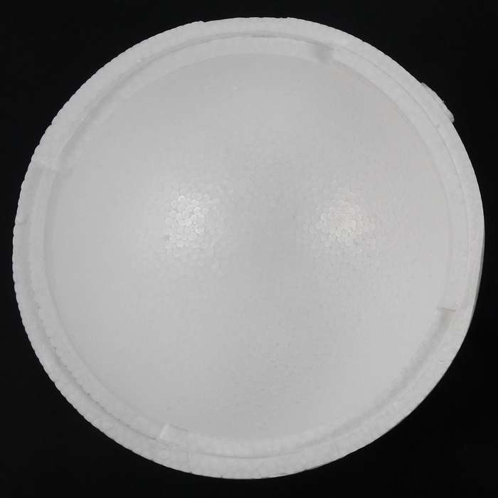Styrofoam Ball, 2 Parts, Diameter 25 Cm