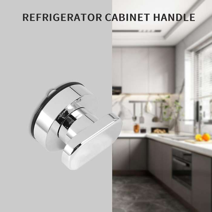 Sucker Handle Door Refrigerator Drawer Bathroom Pull Knob Wall Mount Handrail No Screw Furniture Ha