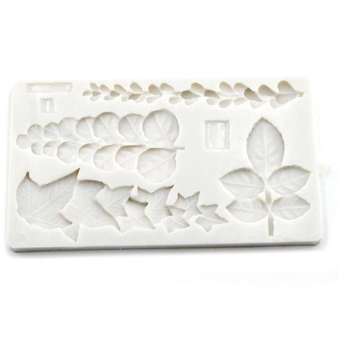 Succulent Ivy Eucalyptus Leaves Silicone Mold Trailing Mould Fondant Cake Decorating Tools Sugarcra