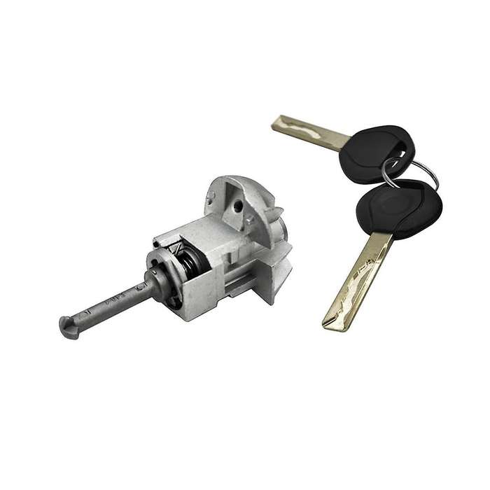 Suitable for 2001-2006 E46 3 Series Door Lock Cylinder Assembly, with 2 Keys 51217019975 Left Front