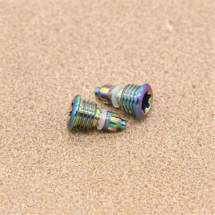 Suitable for MT2 MT4 MT5 MT7 MT8 Brake Seal Oil Plug Titanium Alloy Screw Accessories-B