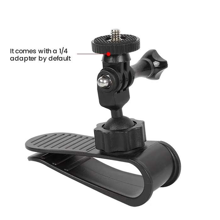 Sun Visor Mount for X3 ONE X2/X//R Panoramic Sports Camera Multifunction Sun Visor Mount