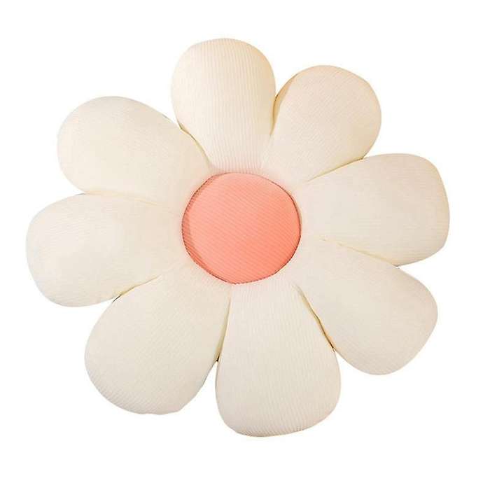 Sunflower Pillow Small Daisy Cushion Petals Flowers Cute Birthday Gift 55Cm Home Decoration
