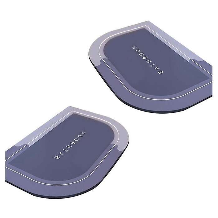 Super Absorbent Bath Mat, Bathroom Non-Slip Simple Kitchen Entrance Bathtub Side Rug Floor Mat