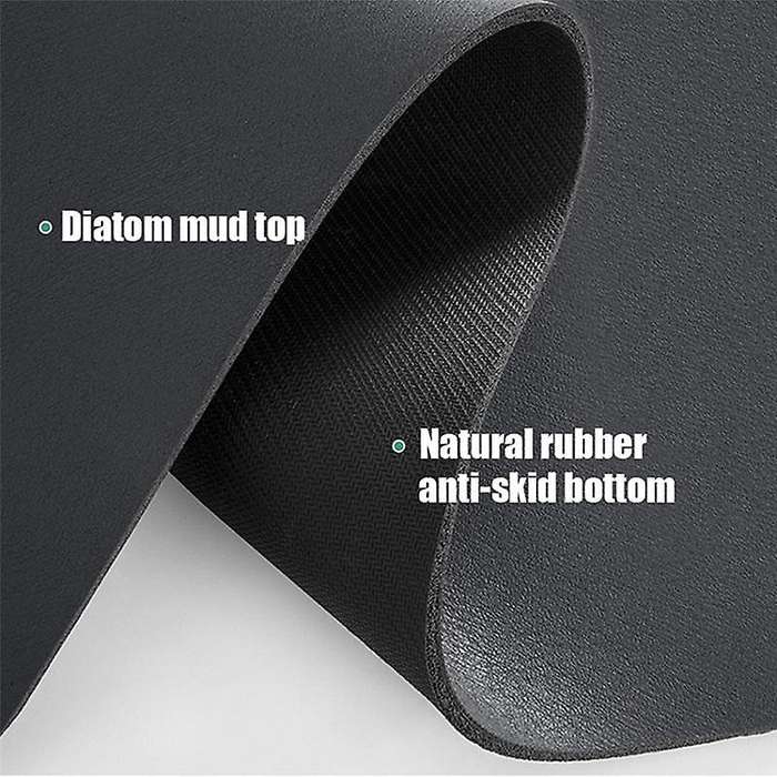 Super Absorbent Non-Slip Coffee Dish Kitchen Absorbent Drain Mat Drying Mat Quick-Drying Bathroom Dr