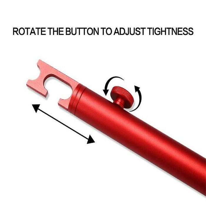 Support Rod for Car Polishing Retractable Aluminum Vehicle Door Fixing Support Bar for Automobiles R