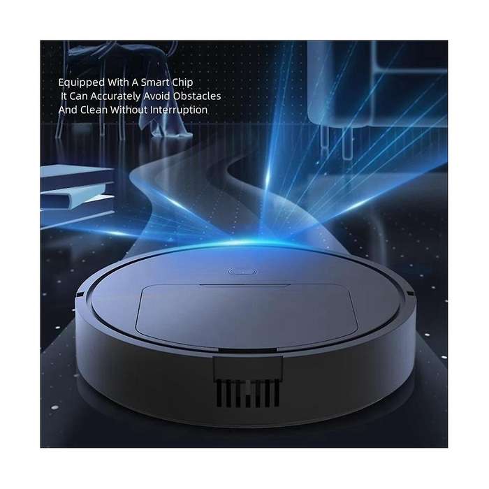 Sweeping Robot, Automatic Vacuum Cleaner, Sweep Floor Dust Absorption 3 In 1 Usb Charging 40db Low N