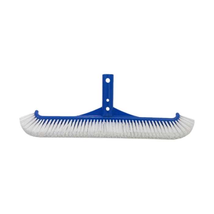 Swimming Pool Brush Swimming Brush 18-Inch Pool Brush with Plastic Bristles on Both Sides Blue Pool