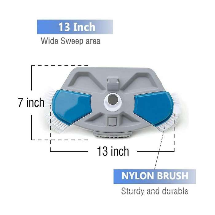 Swimming Pool Cleaning Tool Accessories Suction Machine Suction Head 13 Inch Suction Brush Swimming