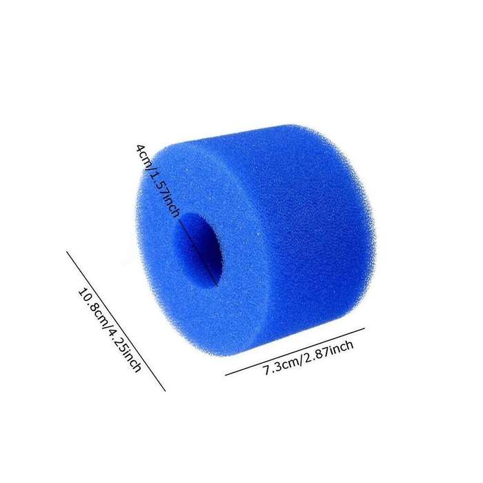 Swimming Pool Filter Foam Reusable Sponge Suitable for S1 Type Filter Pool Accessories
