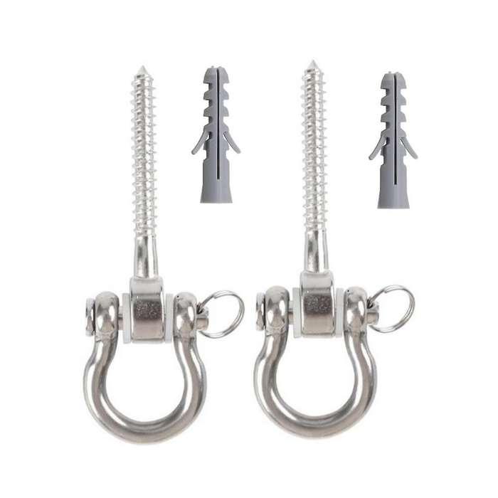 Swing Hangers Swing Set Hooks M8 Heavy Duty 180 Stainless Steel Hammock Hooks 1800lb Capacity for Sa