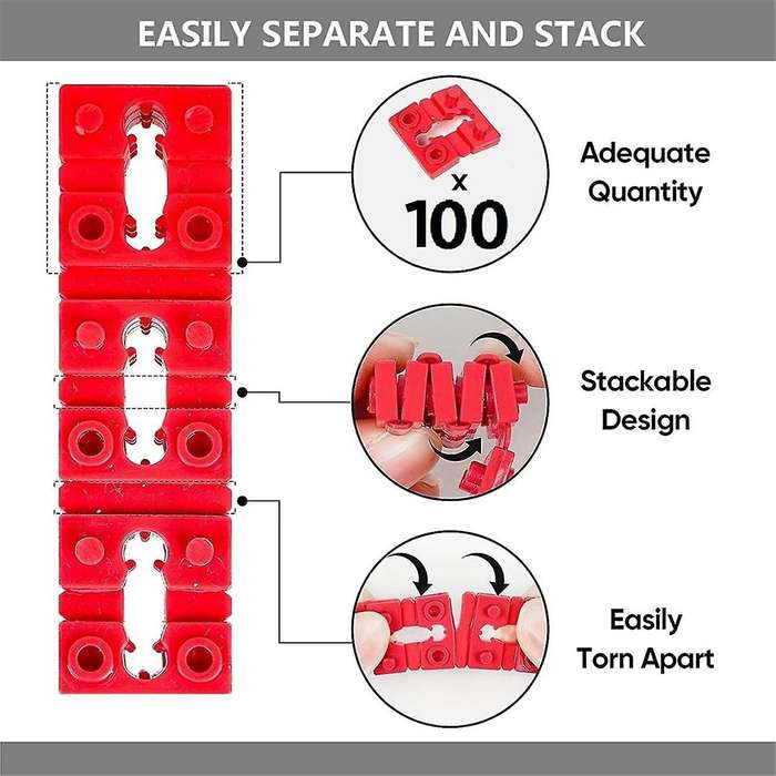 Switch and Receptacle Spacer Outlet Spacers for Electrical Box, 100Pcs Electrical Outlet Spacers Shi