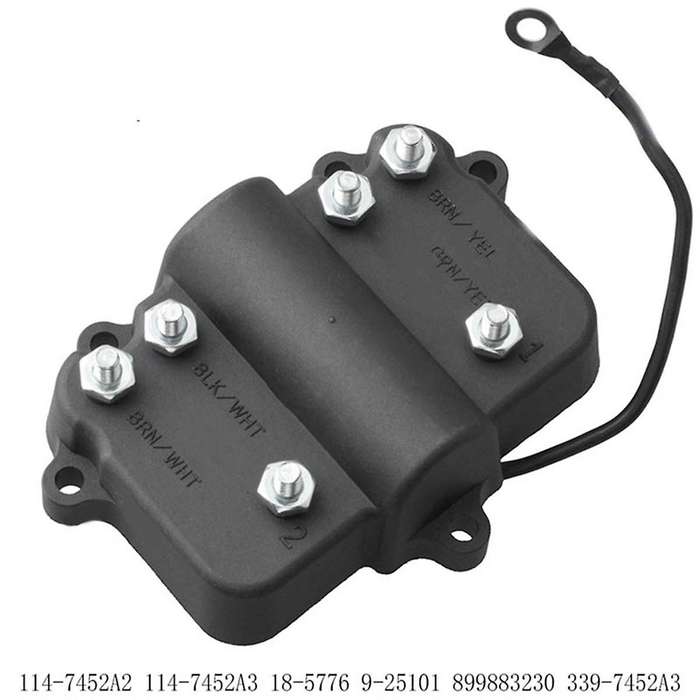 Switch Box Ignition Pack 114-7452a3 339-7452a3 for Mercury 2 Cylinder 18 20 25 35 40 Box 899883230