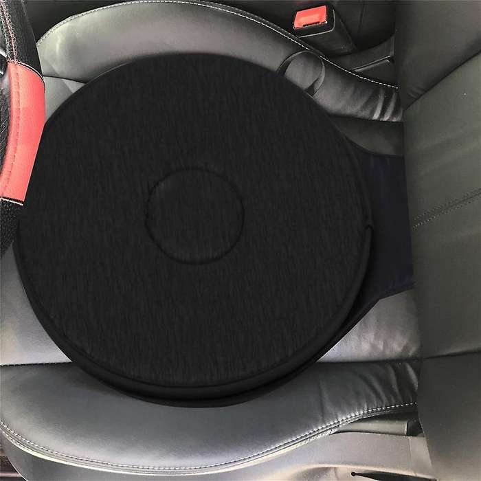 Swivel Seat Cushion Compatible Car Compatible Elderly, 360 Rotation Anti-Slip