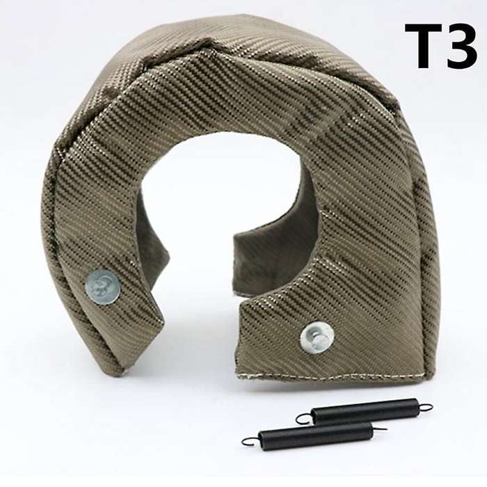 T3 Blanket Heat Shield Charger Cover Wrap for T3 T25 T28 GT25 GT35 with Locking Springs