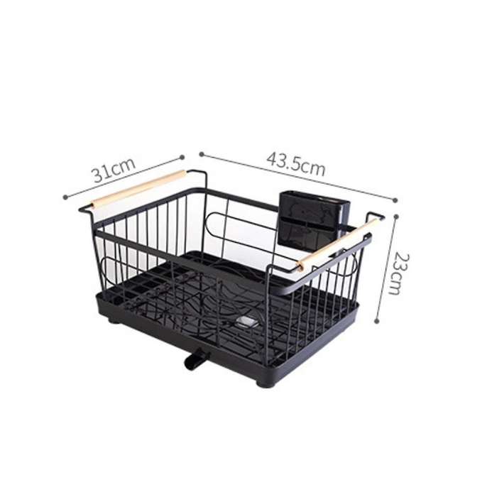 Tableware Drain Rack, Sink Drain Basket, Dish Rack, Detachable Chopsticks Rack, Dishes, Chopsticks