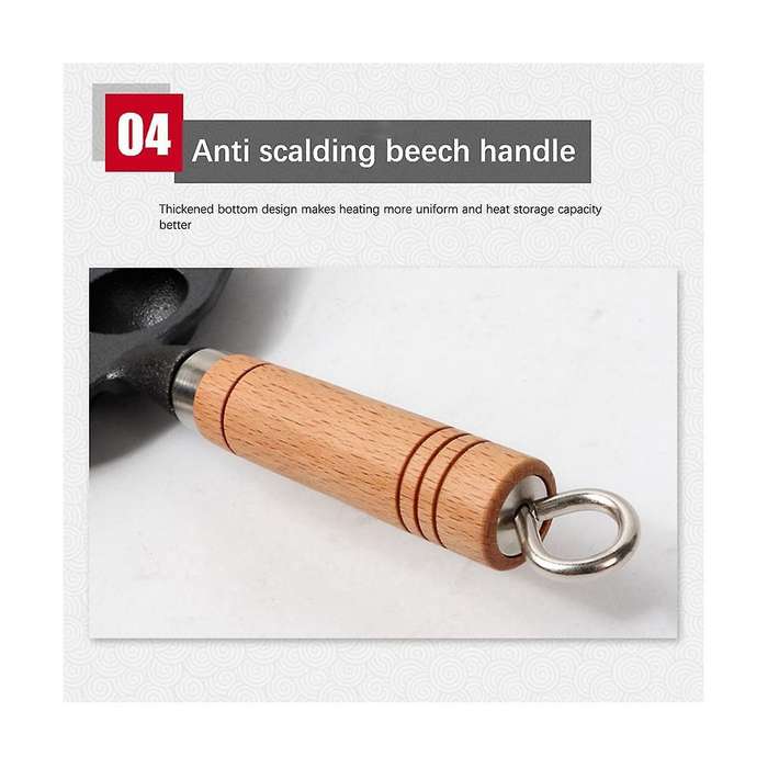 Takoyaki Baking Pan 14 Cavities Multi-functional Barbecue Plate Non-stick Handheld Cooking Tools Re