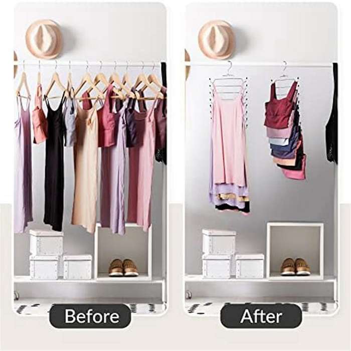 Tank Top Hanger,space Saving Hangers,non- Hanging Sport Holder,closet Organizers and Storage for Cam