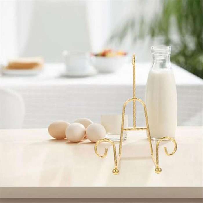 Tea Cup Holder Gold Mug Holder Tea Set Display Stand Gold Metal Cup Saucer Display Stand