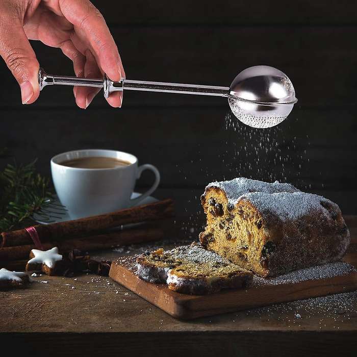 Tea Infuser Ball Shaped Stainless Steel Tea Ball Ball-Shape Push Style Tea Infuser Strainer,Pack of