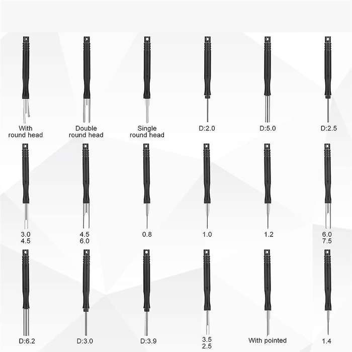 Terminal Removal Tool Kit, 18PC Pin Extractor Tool Set Depinning Tool, Auto Electrical Wire Connecto