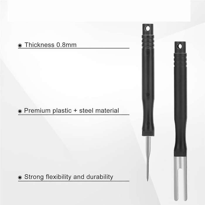 Terminal Removal Tool Kit, 18PC Pin Extractor Tool Set Depinning Tool, Auto Electrical Wire Connecto