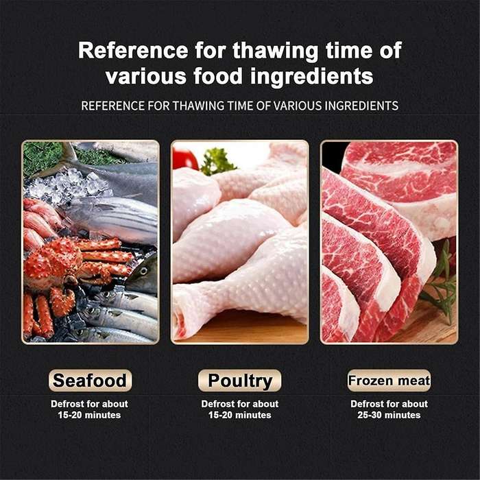 Thawing Machine Thawing Meat Heat Conduction Plate Household Rapid Thawing Food Thawing Machine