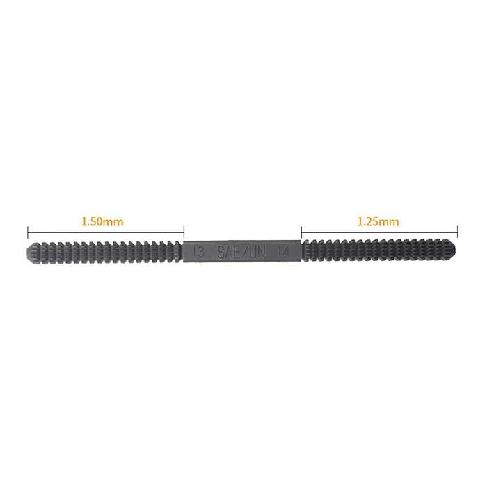 Thread Repair Restoration File for Riders Mechanics Pipe Bolt Teeth Correction Restoration Sae/un M