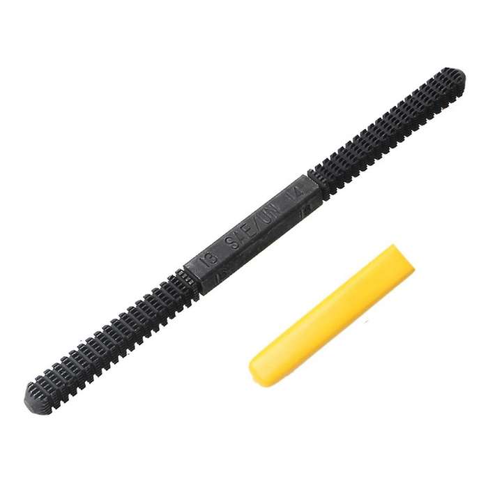 Thread Repair Restoration File for Riders Mechanics Pipe Bolt Teeth Correction Restoration Sae/un M
